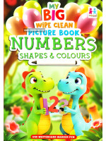 My Big Wipe Clean Picture Book Numbers, Shapes & Colours